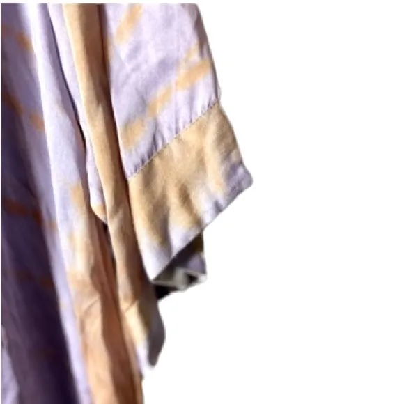 NWT Anthropologie NorBlack NorWhite Sonne Tie-Dye‎ Tunic Dress Lavender M