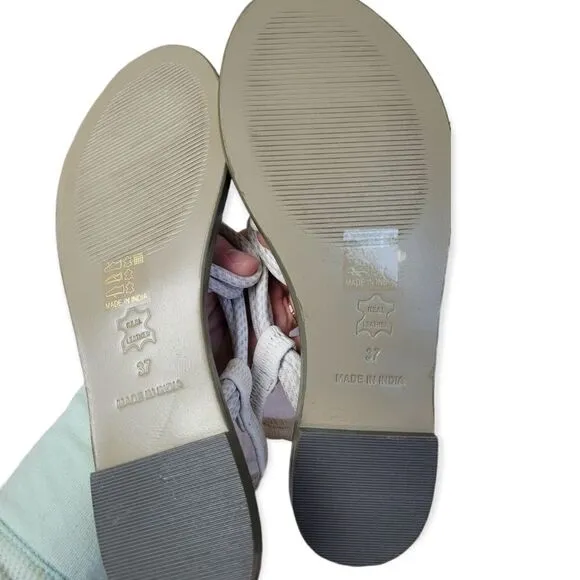 Nwt Anthropologie Reeta Sandals Size 37 EU Size 6.5 US