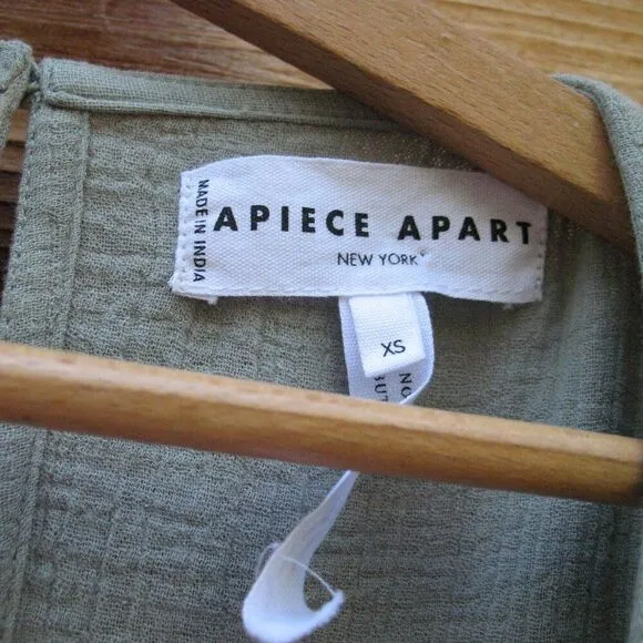 NWT Apiece Apart Marietta Organic Cotton Dress