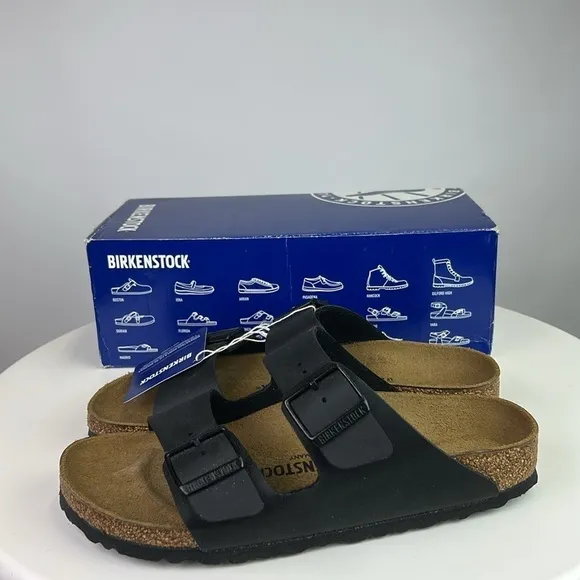 NWT Arizona Birkenstock Sandals Velvet Gray