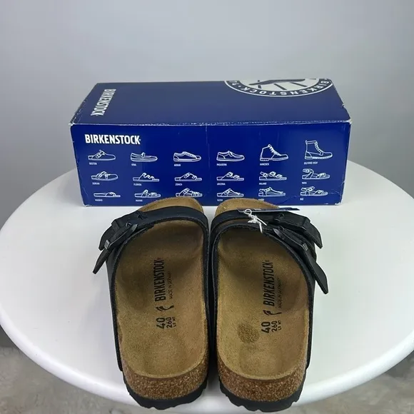 NWT Arizona Birkenstock Sandals Velvet Gray