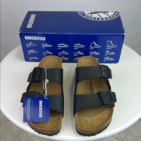 NWT Arizona Birkenstock Sandals Velvet Gray