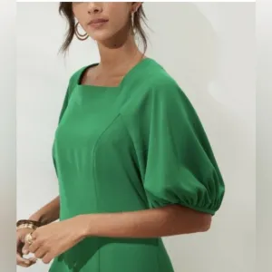 NWT Banana Republic Balloon Sleeve Dress Size L
