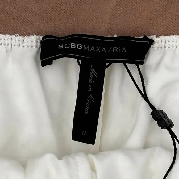 NWT BCBGMAXAZRIA Women's Kieran Scalloped Lace Short