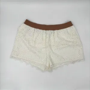 NWT BCBGMAXAZRIA Women's Kieran Scalloped Lace Short