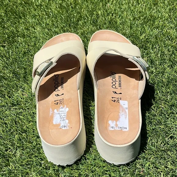 NWT! BIRKENSTOCK Almina Leather Sandals