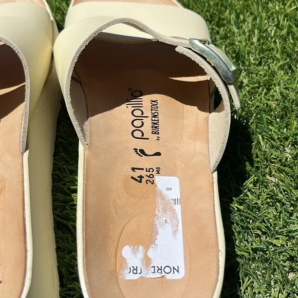NWT! BIRKENSTOCK Almina Leather Sandals