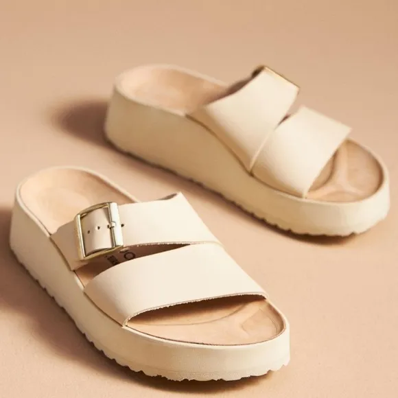 NWT! BIRKENSTOCK Almina Leather Sandals