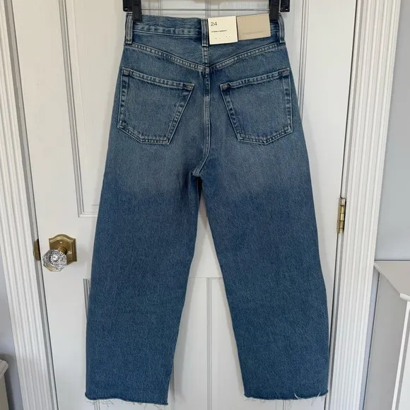 NWT Citizens of Humanity Ayla Cropped Raw Hem Jean in ‘Doheny’