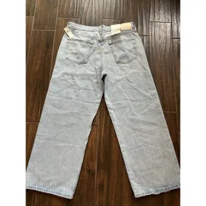 NWT Citizens Of Humanity Low Rise Baggy Crop Color Cascade Womens Jeans Sz 30