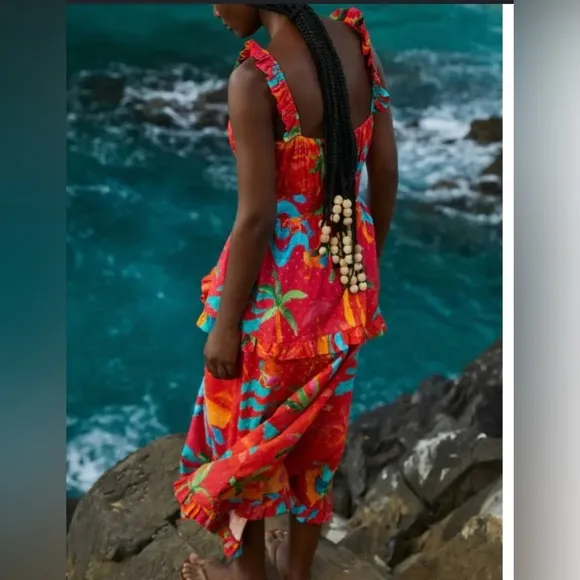 NWT Farm Rio Ipanema Midi Dress