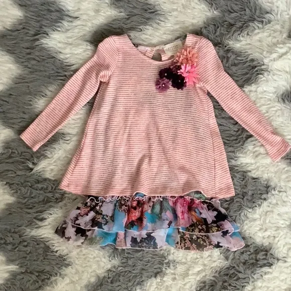 NWT Hannah Banana Beautiful Sweater Swing Dress