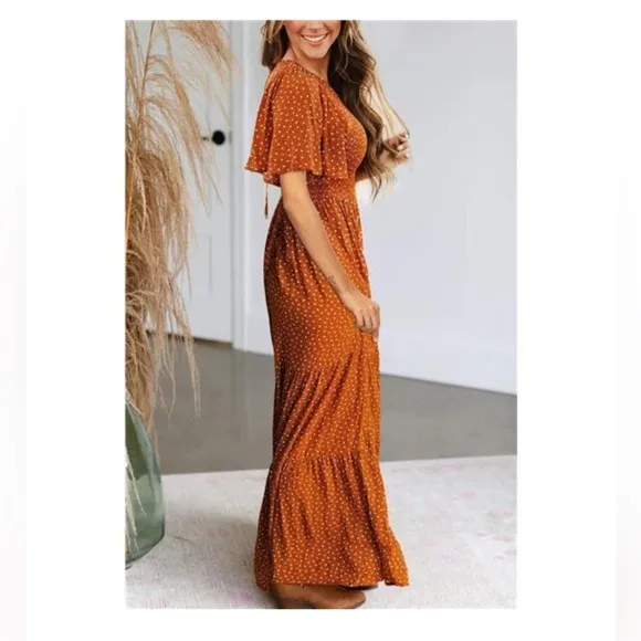 NWT - Kranda Floral Maxi Dress - Size Small