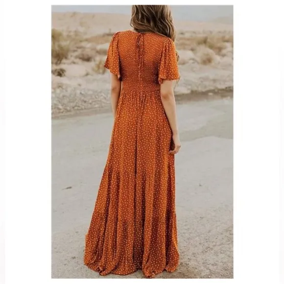NWT - Kranda Floral Maxi Dress - Size Small