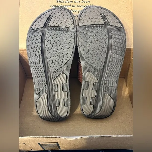 NWT- KuaiLu Womens Orthotic Slides Thick Athletic Cushion Recovery Sandals