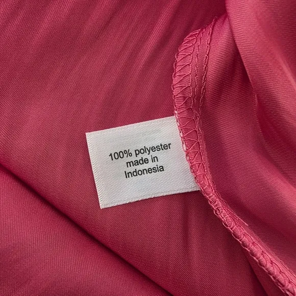 NWT Lane Bryant Silky Pink Midi Dress Flutter Sleeve, Women's Size 18 Plus Size