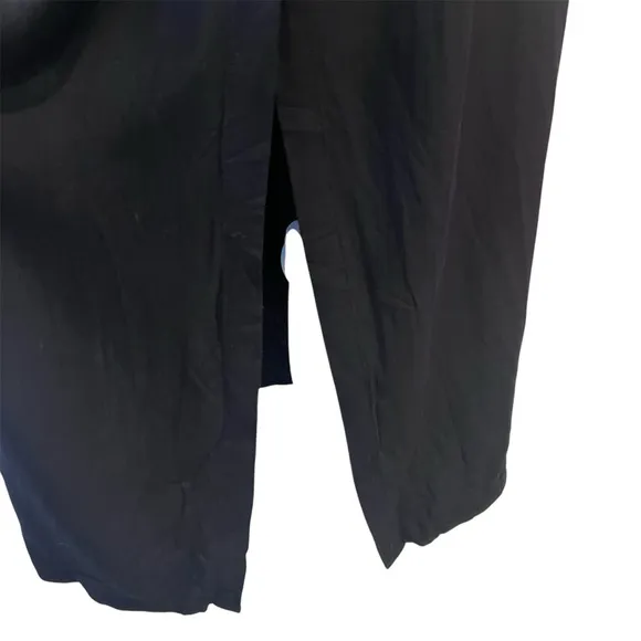 NWT L*space‎ Logan dress in black womens size medium with cinched waist