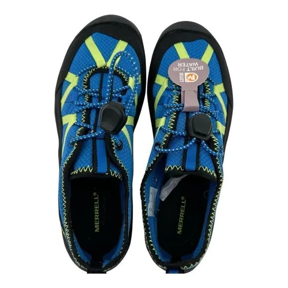 NWT Merrell Unisex Kids Hydro Lagoon Water Hiking Sneaker Sandals Blue Size 5M