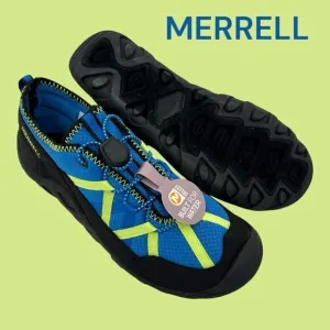 NWT Merrell Unisex Kids Hydro Lagoon Water Hiking Sneaker Sandals Blue Size 5M