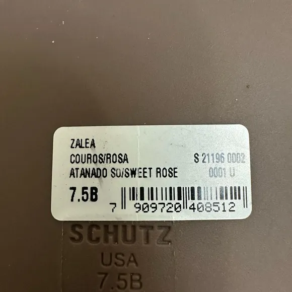 NWT Schutz Women's Pink Sandals
