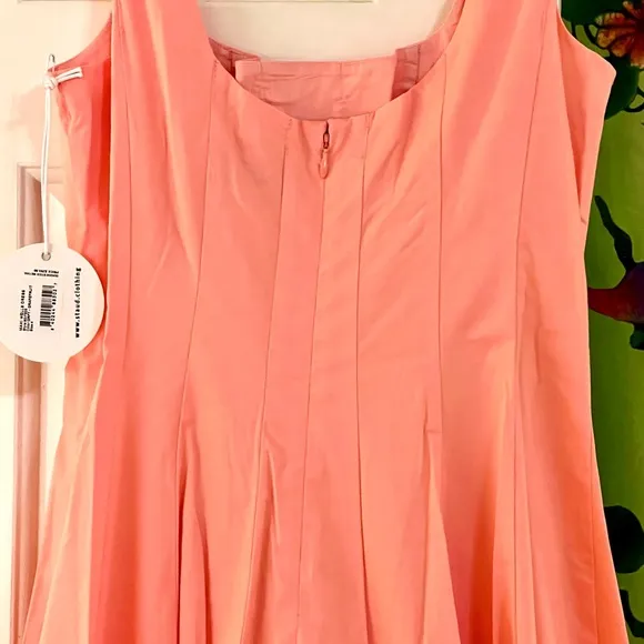 NWT Staud Wells Maxi Dress Grapefruit