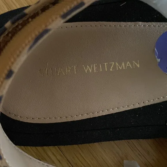 NWT Stuart Weitzman  Vail Sports Sandal MIH Mini Cheetah Suede Womens sandals