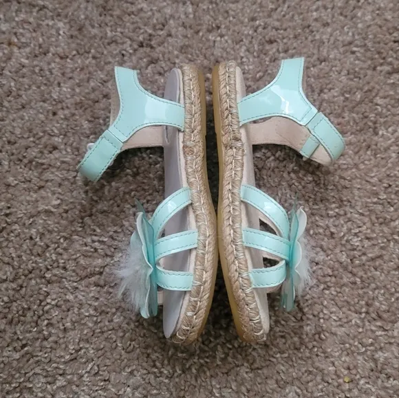 NWT! UGG Turquoise Cactus Flower Toddler Sandals 9