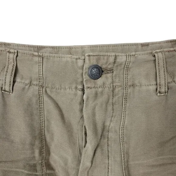 NWT Free People Cutoff Jean Shorts. Tan 4#012
