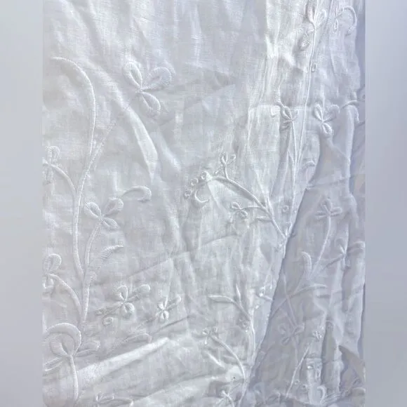 NWT Lauren Ralph Lauren Shelter Island Linen Dress Size 12