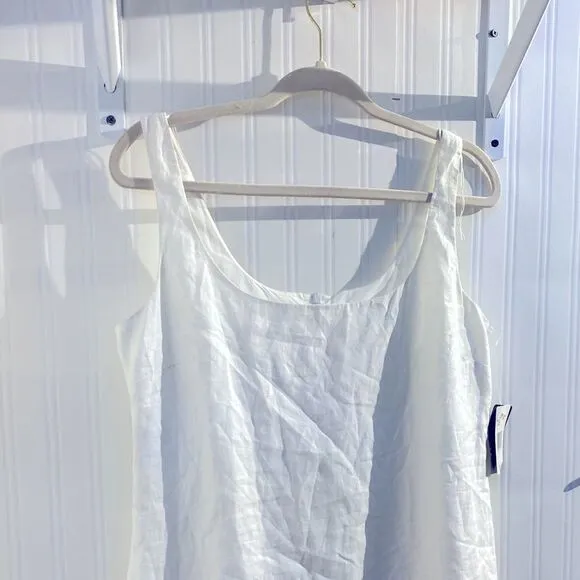 NWT Lauren Ralph Lauren Shelter Island Linen Dress Size 12