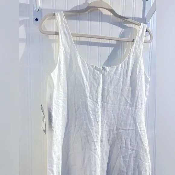 NWT Lauren Ralph Lauren Shelter Island Linen Dress Size 12