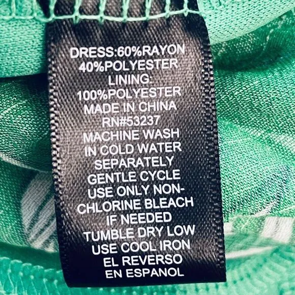NWT Mlle Gabrielle Sz L Halter Green White Floral High Low Gauzy Maxi Long Dress