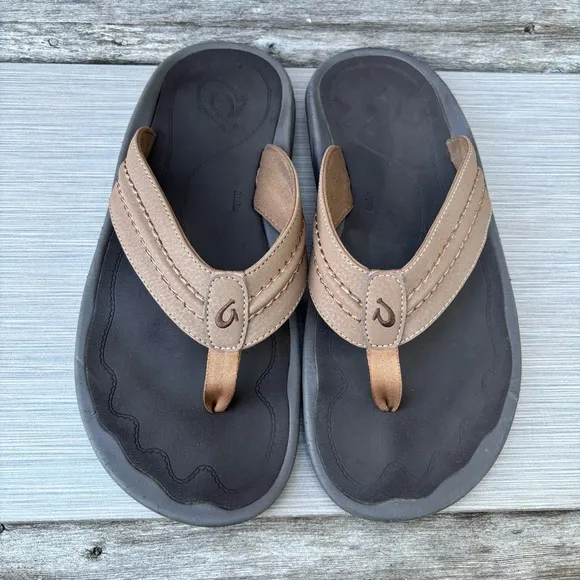 Olukai Hokua Men’s Quick-Drying Beach Sandals