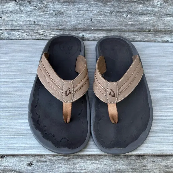 Olukai Hokua Men’s Quick-Drying Beach Sandals