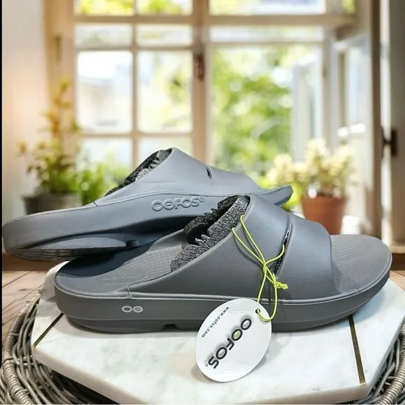 OOFOS OOahh Recovery Slide Sandal Size 13 Mens 15 Women EU 46