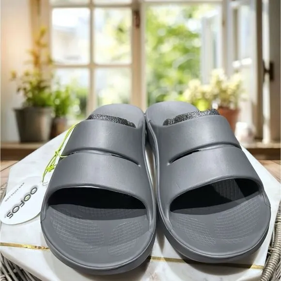 OOFOS OOahh Recovery Slide Sandal Size 13 Mens 15 Women EU 46