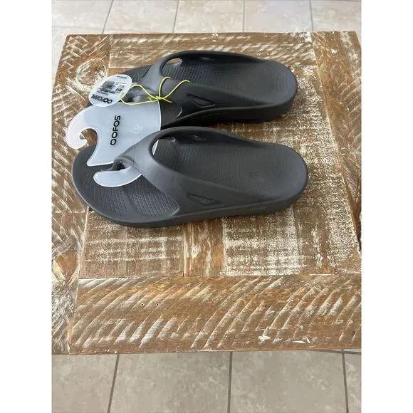 OOFOS OOriginal Unisex Gray #1000 OOFOAM TECHNOLOGY‎ Sandal Mens 10 Women's 12