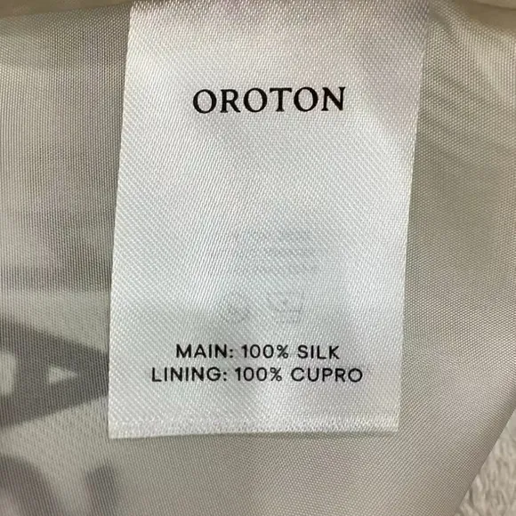 Oroton Ticket Print Mini Skirt