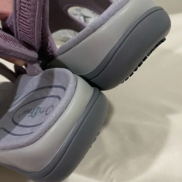 Orthofeet Lyra Stretchable Toe-Post Knit Cushioned Comfort Sandals Size 8.5 D