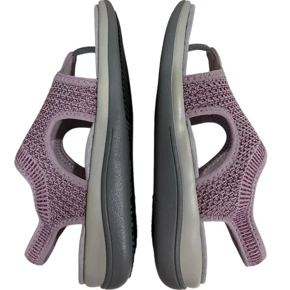 Orthofeet Lyra Stretchable Toe-Post Knit Cushioned Comfort Sandals Size 8.5 D