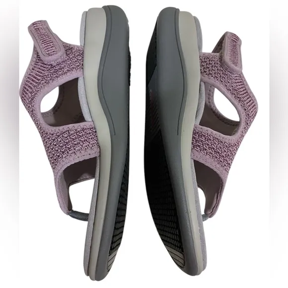 Orthofeet Lyra Stretchable Toe-Post Knit Cushioned Comfort Sandals Size 8.5 D