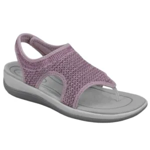 Orthofeet Lyra Stretchable Toe-Post Knit Cushioned Comfort Sandals Size 8.5 D