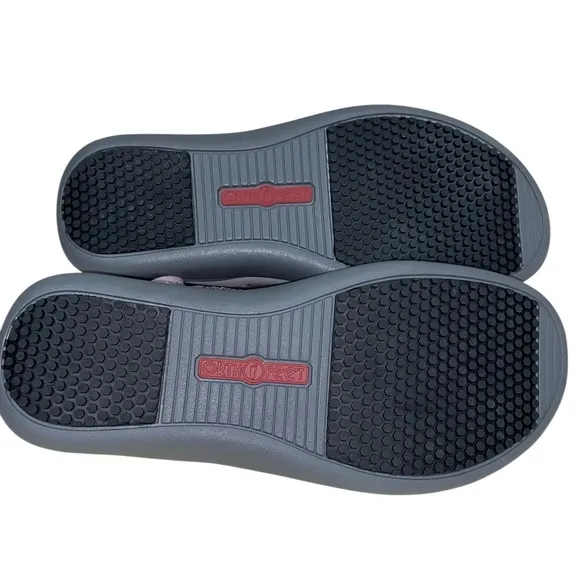 Orthofeet Lyra Stretchable Toe-Post Knit Cushioned Comfort Sandals Size 8.5 D