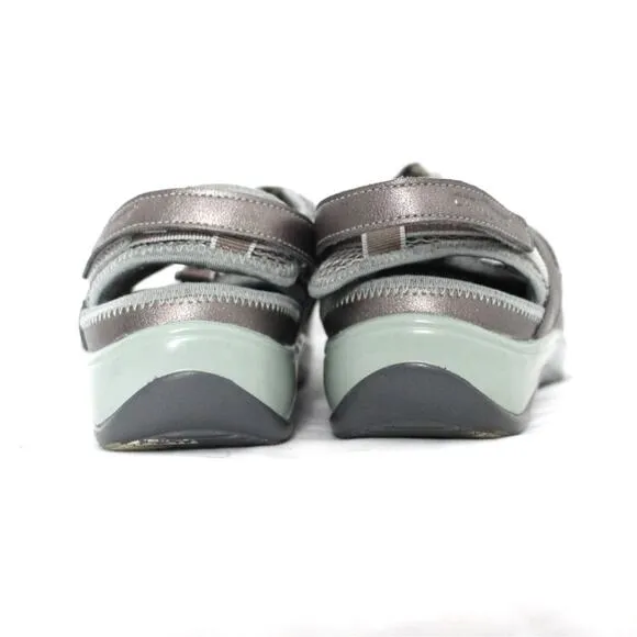 Orthofeet Women's Orthopedic Soft Microfiber Verona Sandals Size 10.5W