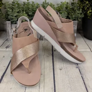 OTBT In Focus Wedge Platform Sandals – Zinc