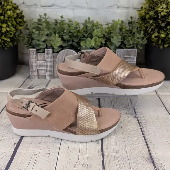 OTBT In Focus Wedge Platform Sandals – Zinc