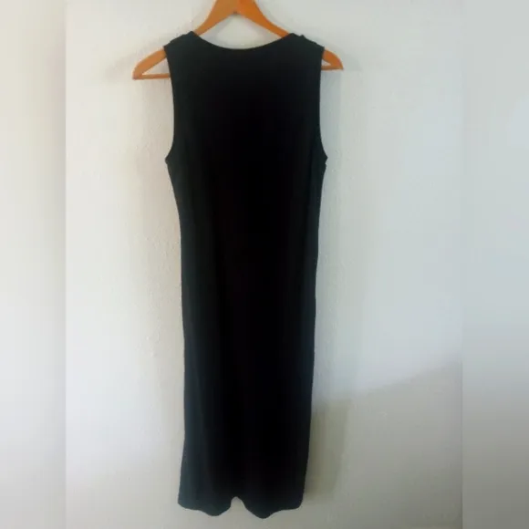 PAIGE Midi Tank Dress In Black | S