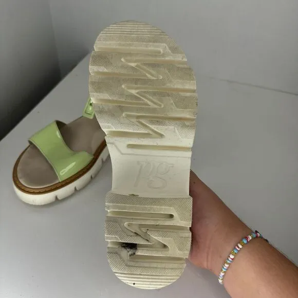Paul‎ Green Tasha Sandals Sz 5 Slip On Adjustable Straps