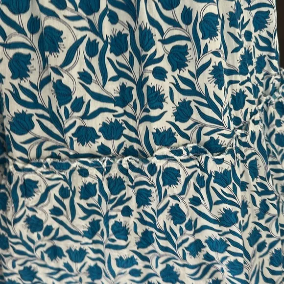 Pink City Prints Rah Rah Skirt Azure TulipSize XS/S