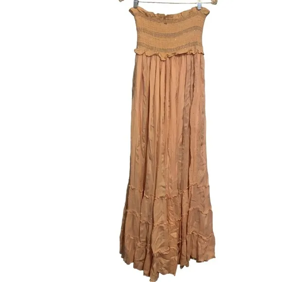 PQ Swim Charlotte pink sands maxi Dress